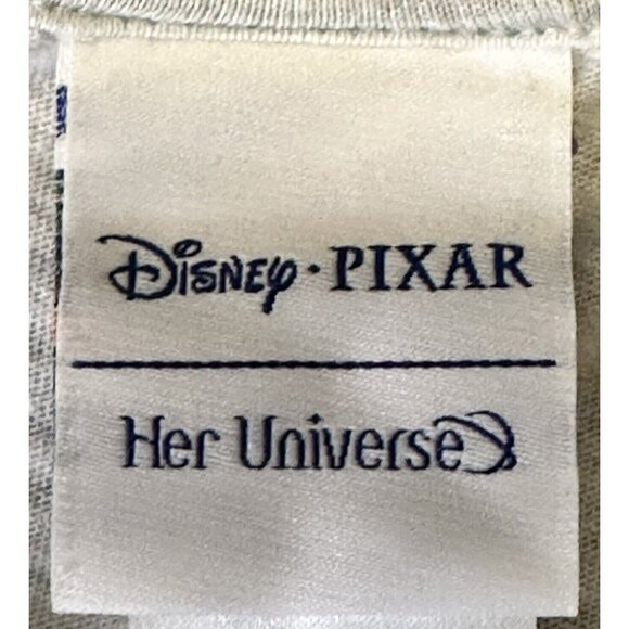 Disney Pixar Womens Shirt Toy Story 4 Front Tie Sleeveless Graphic Gray Large - Picture 7 of 10
